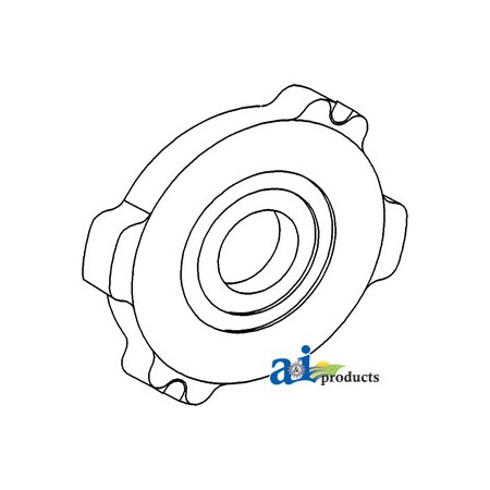 A & I Products Plate, Intermediate Brake 2.6" x9.4" x9.9" A-392777R2